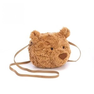 Bolso Bandolera de Peluche West Highland White Terrier, Material EVA, Relleno de Algodón PP, Juguete Coleccionable de Moda, Antipolvo - Product Image 6
