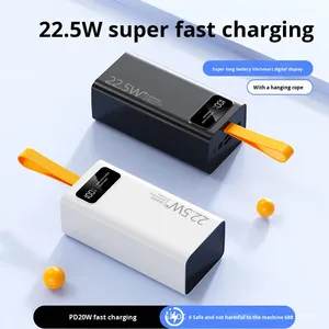 พาวเวอร์แบงค์พลาสติกแบบชาร์จเร็วพิเศษ 22.5W ข้ามพรมแดนรุ่นใหม่ ความจุขนาดใหญ่พิเศษ <span class=keywords><strong>50000</strong></span> มิลลิแอมป์ แบตเตอรี่ลิเธียมโพลิเมอร์ พร้อมช่องเสียบไมโครยูเอสบี - Product Image 5