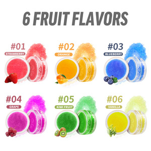 Gommage pour les lèvres 10g exfoliant hydratant aux extraits de fruits pour des lèvres douces - Product Image 4