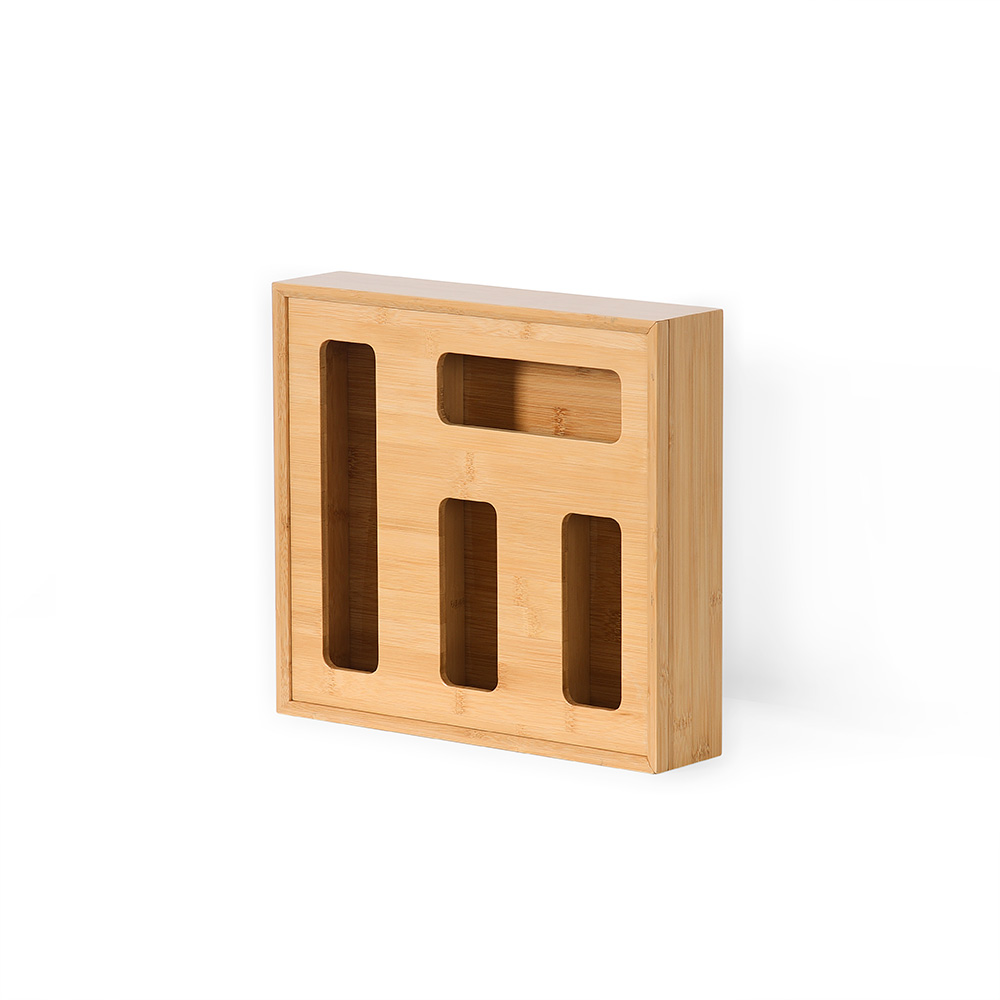 Большие бамбуковые мешки Ziploc для хранения своими руками, органайзер для ящика