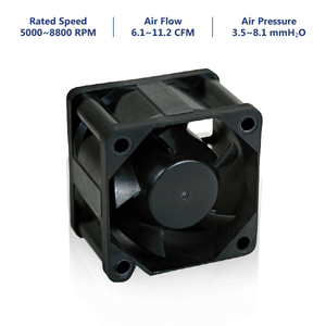 Tùy Chỉnh 12V 220V Không Chổi Than Quạt Làm Mát Trục Áp Lực Cao Im Lặng Tuổi thọ Dài Cho Trường Hợp Máy Tính Nhôm Làm Lạnh - Product Image 5
