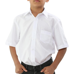 Chemise d'école unisexe polyvalente de haute qualité adaptée aux besoins d'uniforme avec des instructions d'entretien faciles et un look professionnel - Product Image 6