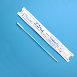 Iclean de colección de muestras de ADN muestra hombre desechables bastoncillo rebaño de transporte médico estéril de la garganta de muestras - Product Image 4