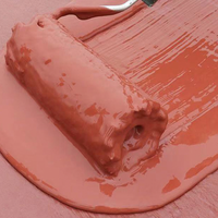 Revêtement liquide imperméable en caoutchouc pour toiture et sol, application au pinceau ou au pulvérisateur, en vente