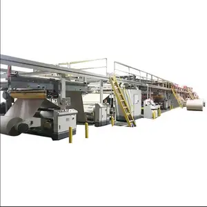 3 Layer Corrugated Cardboard Making Production Line Equipment