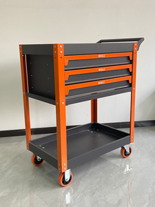 Customizable Heavy-Duty 3-Drawer <b>Rolling</b> Workbench Cart Stainless Steel <b>Tool</b> Chest Workshop Storage Auto Repair <b>Tools</b> Yizhe OEM - Product Image 3