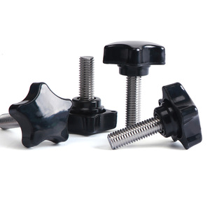 Stainless Steel Five Star Handle Bolt M8 M10 Torx Screw Plastic Head Industrial Grade A - Product Image 3