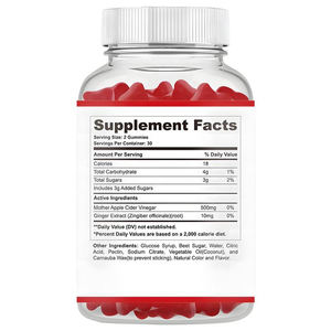 Gummies au vinaigre <span class=keywords><strong>de</strong></span> cidre <span class=keywords><strong>de</strong></span> pomme au prix d'usine, 500 mg, 60 pièces, KETO+ACV, extrait <span class=keywords><strong>de</strong></span> gingembre, perte <span class=keywords><strong>de</strong></span> poids, amincissement, métabolisme, complément <span class=keywords><strong>alimentaire</strong></span> - Product Image 5