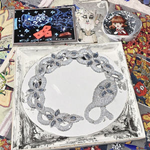 Fine Jewelry New Style Sterling <b>Silver</b> Rhodium Plated Iced Moissanite Cuban <b>Chain</b> Link Hip Hop VVS Blue Clover <b>Bracelet</b> Men-Gift - Product Image 3