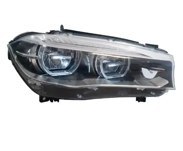 1 Set faro LED Auto parti Auto versione modificata faro per BMW X5 F15 Led aggiornamento Xenon luce anteriore a LED Auto