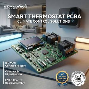 Fabricación de Placas PCBA para Sistemas de Control de HVAC |   Ensamblaje de PCB para Controlador Climático de Precisión |   Servicio EMS SMT de Grado Industrial - Product Image 1