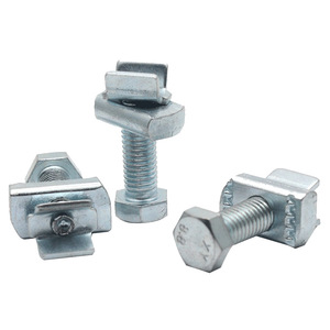 Solar Mounting V Clamp <b>Bolt</b> Hex Head Stainless Steel Class 8.8 With Nuts For Photovoltaic <b>Rack</b> - Product Image 4