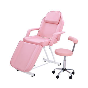 2025 cilt Pu deri rahat mobilya masaj yatakları Spa güzellik yüz yatak Spa Salon kirpik Servicese için - Product Image 4