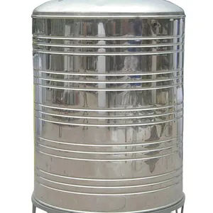Réservoir d'eau en acier inoxydable, vente en gros, filtre à eau à gravité pratique rond Offre Spéciale