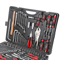 Professionnel 82 pièces en acier inoxydable clé automatique ensemble de douilles marteau électrique boîte à outils en plastique dur mallette de rangement sac à outils de qualité