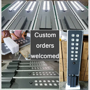 Vente flash : lampadaire solaire LED tout-en-un pour extérieur, étanche, corps en alliage d'aluminium, indice de protection IP65, pour l'éclairage <span class=keywords><strong>routier</strong></span> - Product Image 6