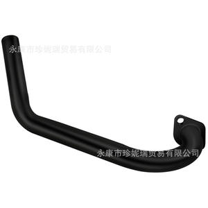 Tuyau d'échappement Zhen Nirui 78-1 en acier noir pour CT200U BT200X BAJAJ, pièce de rechange - Product Image 4