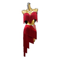 Nouvelle Robe de Danse Latine Professionnelle en Soie avec Franges pour Femme Adulte, Modèle 286jh, Collection 2026, Idéale pour Compétitions et Performances sur Scène