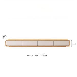 <strong>Walnut</strong> Tv <strong>Cabinet</strong> with Drawer Wooden Living Room Furniture Storage Coffee Table TV Console Modern - Product Image 3