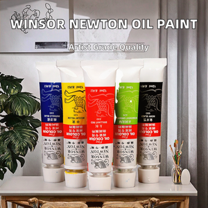 Peinture gouache professionnelle Winsor&Newton pour artistes, 55 couleurs, 45 ml, pigment à base d'huile pour peinture sur papier - Product Image 2