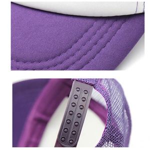 Casquette de baseball classique en coton personnalisée en gros, taille ajustable, casquette trucker en maille style hip-hop, disponible en plusieurs tailles, artisanat textile - Product Image 5