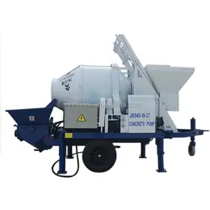 Good JBS40 Diesel Large Capacity Moving Cement Concrete Mixer Concrete Pumps Provided Philippines Pump Truck 2 Years 30/40 M3/h