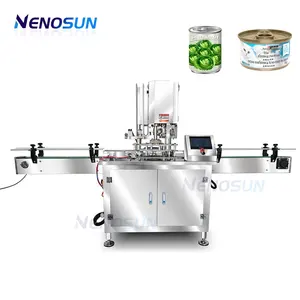 Nenosun Automatic Can Sealing Machine For Tin Aluminium Metal Plastic PET Can