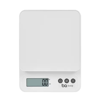 Balance numérique 5KG de haute précision pour la cuisine bijoux alimentaires café affichage LCD balance électrique résolution 1 gramme alimenté par batterie
