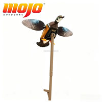 MOJO Outdoors ES Woody Wholesale Realistic Standing Post-Mount Woody Duck Hunting Decoy Nice Quality with Remote Control
