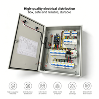 Armoire de distribution industrielle IP30, coffret ATS, disjoncteur 300A, panneau de commande basse tension, minuterie d'économie d'énergie