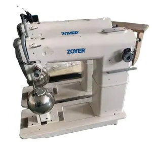 Zy810w máquina de costura, venda quente, roda dourada, única agulha, cama, industrial, peruca, máquina de costura