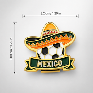 Ready to Ship Soccer Theme Golf <b>Hat</b> Clip Zinc Alloy Enamel Metal Cap Clip Wholesale Tournament Souvenir Gift for Sports Fans - Product Image 4