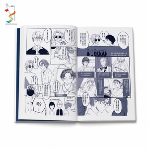 Impression professionnelle personnalisée OEM de livres de bandes dessinées à couverture rigide, impression noir et blanc de mangas, de livres illustrés et de livres d'histoires, impression pour éditeurs uniquement - Product Image 2
