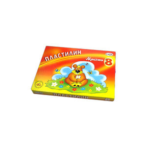 थोक 8-रंग प्लेआटा दीदी किट बच्चों के लिए पर्यावरण अनुकूल नरम गैर विषैले मॉडलिंग मिट्टी - Product Image 1