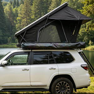 Customization Aluminum Luxury <b>Car</b> Roof Tent Supplier Shoe Bag Hard Shell Rooftop Tent Outdoor Camping Roof Top Tent 4 Person - Product Image 5