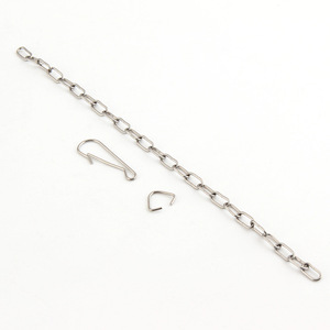Chaîne de levage universelle en acier inoxydable 304 étanche pour <span class=keywords><strong>chasse</strong></span> <span class=keywords><strong>d</strong></span>'<span class=keywords><strong>eau</strong></span> de toilettes, crochet de remplacement pour vanne de <span class=keywords><strong>chasse</strong></span> <span class=keywords><strong>d</strong></span>'<span class=keywords><strong>eau</strong></span>, plomberie - Product Image 1