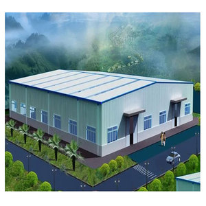 Kits de construction en acier léger à prix abordable avec soudure pour <span class=keywords><strong>hangar</strong></span> de stockage, entrepôt, atelier - Product Image 6