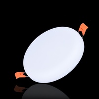 Vente en gros d'usine : Panneau LED encastré rond ou carré ultra-plat 6W, 9W, 12W, 15W, 18W, 24W, 36W, 48W avec la vente en gros de nouveaux produits
