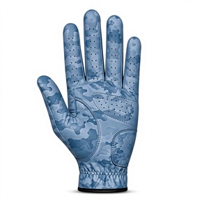 Guantes de golf personalizados para hombre, para mano izquierda, hechos de piel de cabra auténtica, ligeros, transpirables, de cuero premium, OEM, ODM, venta al por mayor. - Product Image 6
