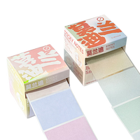 Nouveauté OLANTAI, notes autocollantes en PET écologiques, imperméables, durables, nacrées, entièrement adhésives, dessins animés, anime