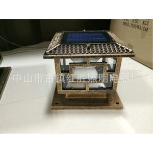Lampe solaire Led pour jardin, support mural, 12V, Mono Si, résistante à l'eau, lampe décorative extérieure pour clôture de cour - Product Image 1