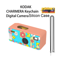 Étui de protection en silicone Lerp&Retro 1987 Kodak Charmera avec sangle de cou pour mini caméra numérique porte-clés