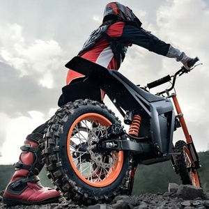 คลังสินค้าในสหราชอาณาจักรและแคนาดาสำหรับรถมอเตอร์ไซค์ E-MOTO 3000W 48V ยางหน้าขนาด 14 นิ้ว ยางกว้าง เบรกไฮดรอลิก ความเร็วสูงสุด 55 กม./ชม. - Product Image 5