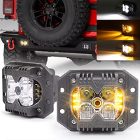 9-36V intégré 4 pouces LED lumière stroboscopique voiture encastré DRL projecteur de tir 40W Pod lumière de travail pour Jeep wrangler 4x4 camion
