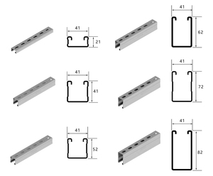 Tùy chỉnh nhúng nóng mạ kẽm mặt đất gắn hệ thống phụ kiện cho bảng điều khiển năng lượng mặt trời giá bảng điều khiển năng lượng mặt trời gắn hệ thống - Product Image 5