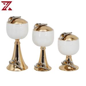 Accueil <span class=keywords><strong>nain</strong></span> support base en métal couverture calla lily décoration exquise maison - Product Image 4