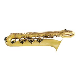Sassofono <span class=keywords><strong>Basso</strong></span> Baritono/Baritono Pro Use Eastern Music EB Tone in Ottone Laccato Giallo con Installazione Facile - Product Image 4