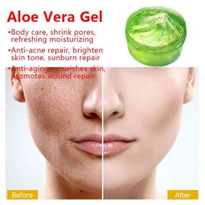 Gel Calmante de Aloe Vera para Después del <span class=keywords><strong>Sol</strong></span>, Crema Hidratante Orgánica Pura <span class=keywords><strong>El</strong></span> para Uso Doméstico, Suministro Directo del Fabricante de Cosméticos - Product Image 2