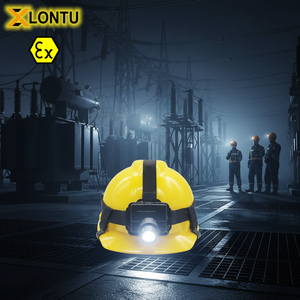 <span class=keywords><strong>Lampe</strong></span> <span class=keywords><strong>frontale</strong></span> LED antidéflagrante certifiée <span class=keywords><strong>ATEX</strong></span> Lontu, étanche IP66, <span class=keywords><strong>lampe</strong></span> pour mineurs, rechargeable 18650, 3 modes d'éclairage - Product Image 5