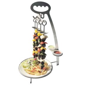 Espetada Nandos, Soporte para Kebab de Acero Inoxidable, Soporte para Barbacoa - Product Image 2